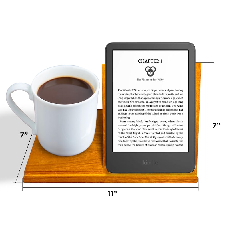 Triangle Book Holder Book Gifts For Book Lovers Comes Assembled With Slot For Tablet/Drink Holder Book Lover Gift Reading Gifts For Mom